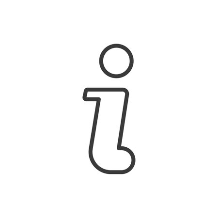 Information sign, icon in line design. Information, sign, notice, guide, symbol, alert, warning on white background vector. Information sign editable stroke iconのイラスト素材