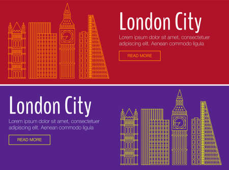 template banner for website header, advertisement.のイラスト素材