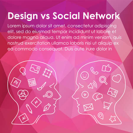 Online education, skills improvement, professional training flat illustration concepts set. Modern flat design concept for web banners, web sites, printed materials, infographics. Vector illustrationのイラスト素材