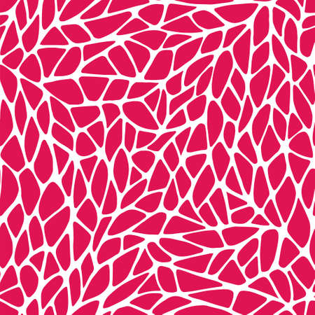 Vector seamless pattern. Irregular abstract grid texture.のイラスト素材