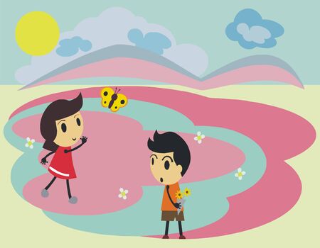 Love Storyのイラスト素材
