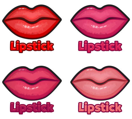 lipstickのイラスト素材