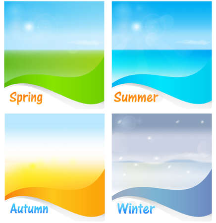 Season Backgroundのイラスト素材