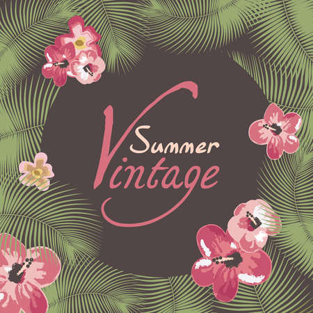 Summer Vintageのイラスト素材