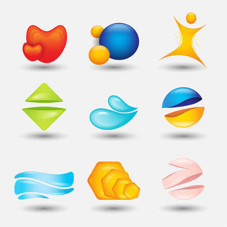 logoのイラスト素材