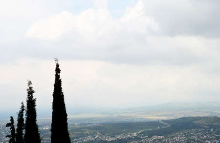 Panorama of Tbilisiの写真素材