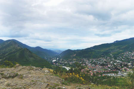 City panorama in Georgiaの写真素材