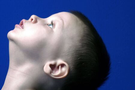 blond childの写真素材