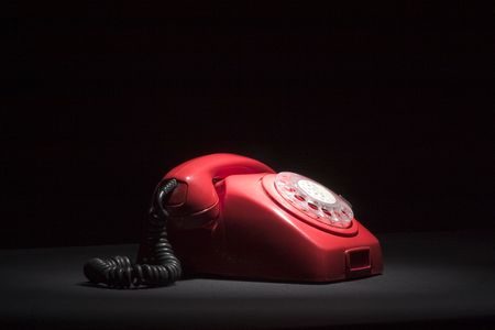 red telephoneの写真素材
