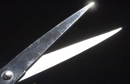 silver cutterの写真素材