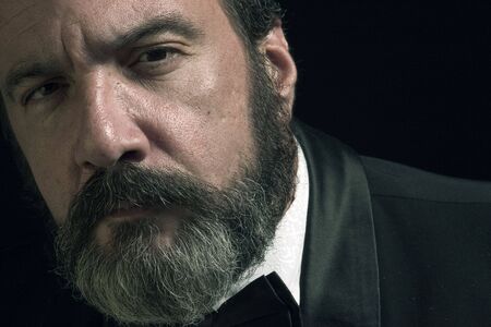  portrait of gentlemanの写真素材