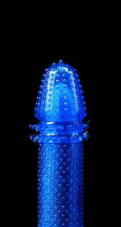 blue toy for adults in blue colorの写真素材