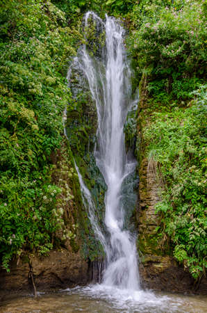 Waterfall in Balchikの写真素材