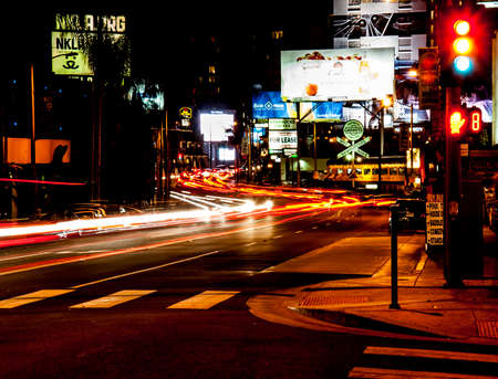Sunset Strip. Los Angeles, Californiaのeditorial素材