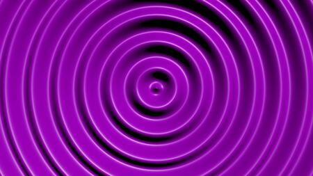Concentric circles with hypnotic effect, colored water resonance background patternの写真素材