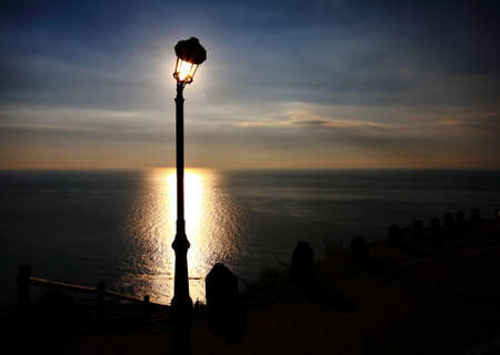 Sunset glowの写真素材