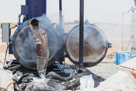 Oil & gas operations, Iraqのeditorial素材