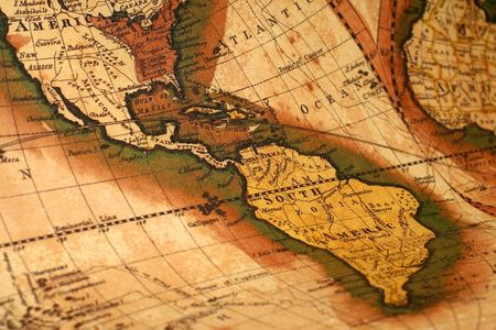 Antique mapの写真素材