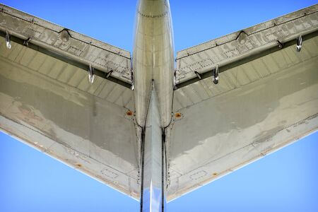 View of the Russian civil aircraftの写真素材