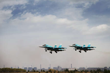 The flying Russian warplane fighter