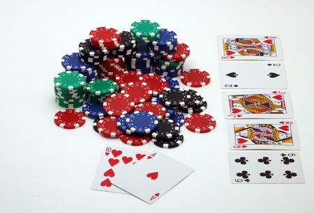 Poker Royal Flushのeditorial素材