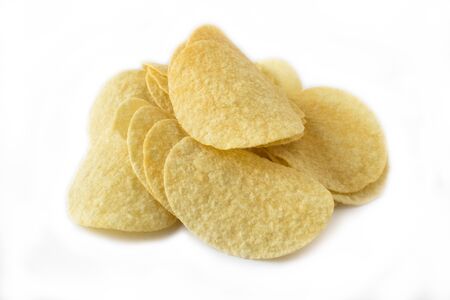 The potato is crispの写真素材