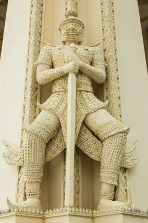 Thai demon of art in Thailandの写真素材