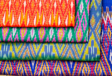 Original Silk old-fashioned from folk crafts of handmade,Made in Thailandの写真素材