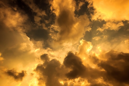 Cloud and sky  on daylightの写真素材