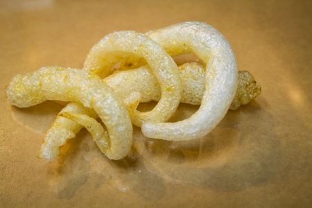 Dried fish maw  stomach  on sale in Bangkokâs Chinatown, Thailand 
