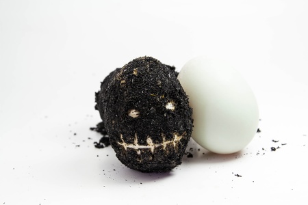 Salt egg is raw for cooking,Methods of food preservationの写真素材