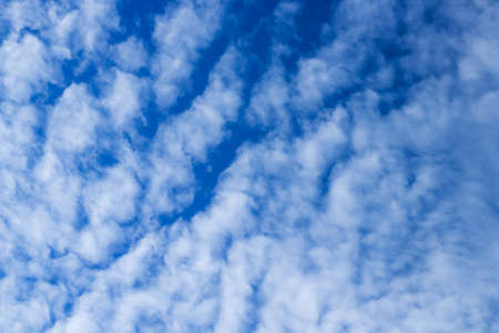 Clouds in the blue skyの写真素材