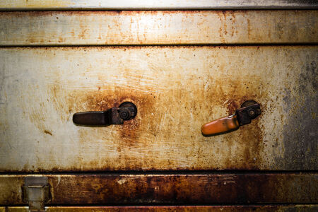 Gas valves is dirtyの写真素材