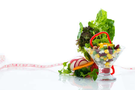 Colorful mixed vegetables of saladの写真素材