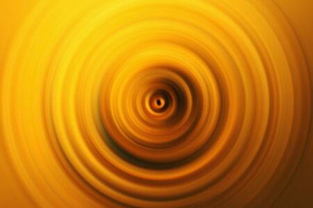 Radial Gold Color Abstract Backgroundsの写真素材