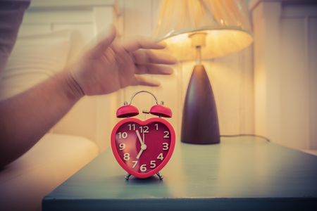 Wake up call (Alarm clock)の写真素材
