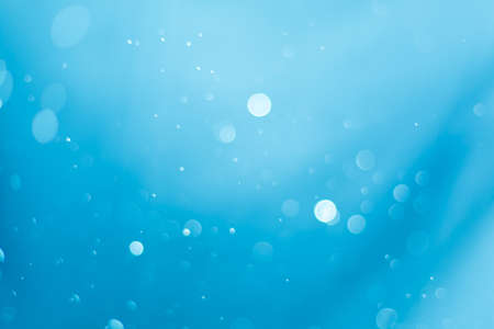 Abstract bokeh background,blue color