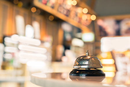 Hotel service bell vintage with sofaの写真素材