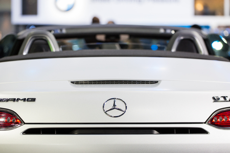 Benz, motor show, Bangkok, Thailand -02 Apr 2018のeditorial素材