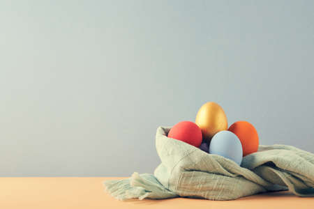 Still life with egg Easterの写真素材