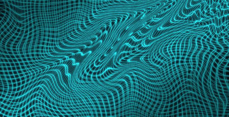 Blurred mesh wave abstract background