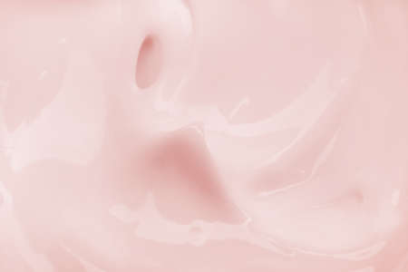 Texture of cosmetic cream, closeup abstract backgroundの写真素材