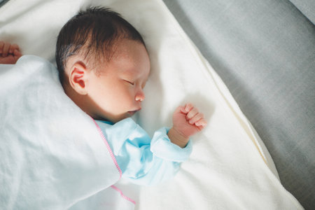 Asian baby born 11 days old age