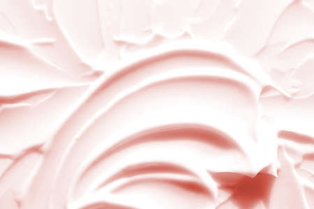 Texture of cosmetic cream, closeup abstract backgroundの写真素材