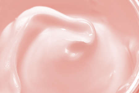 Texture of cosmetic cream, closeup abstract backgroundの写真素材
