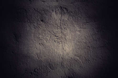 Dark grunge wall background with black vignetteの写真素材