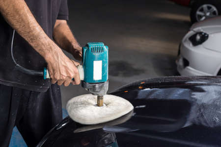 Car polishing series : Polishing blue car