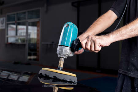 Car polishing series : Polishing blue car