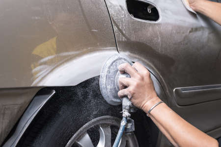 Auto body repair series : Sanding paint