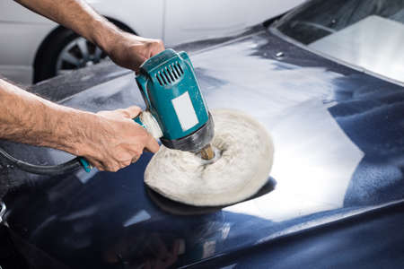 Car polishing series : Polishing blue car